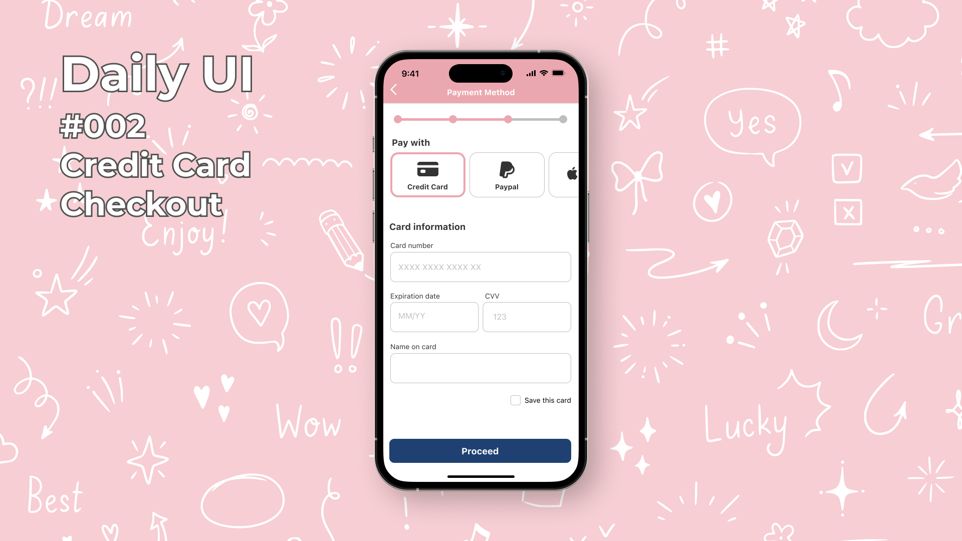 An image from my daily UI challenge.