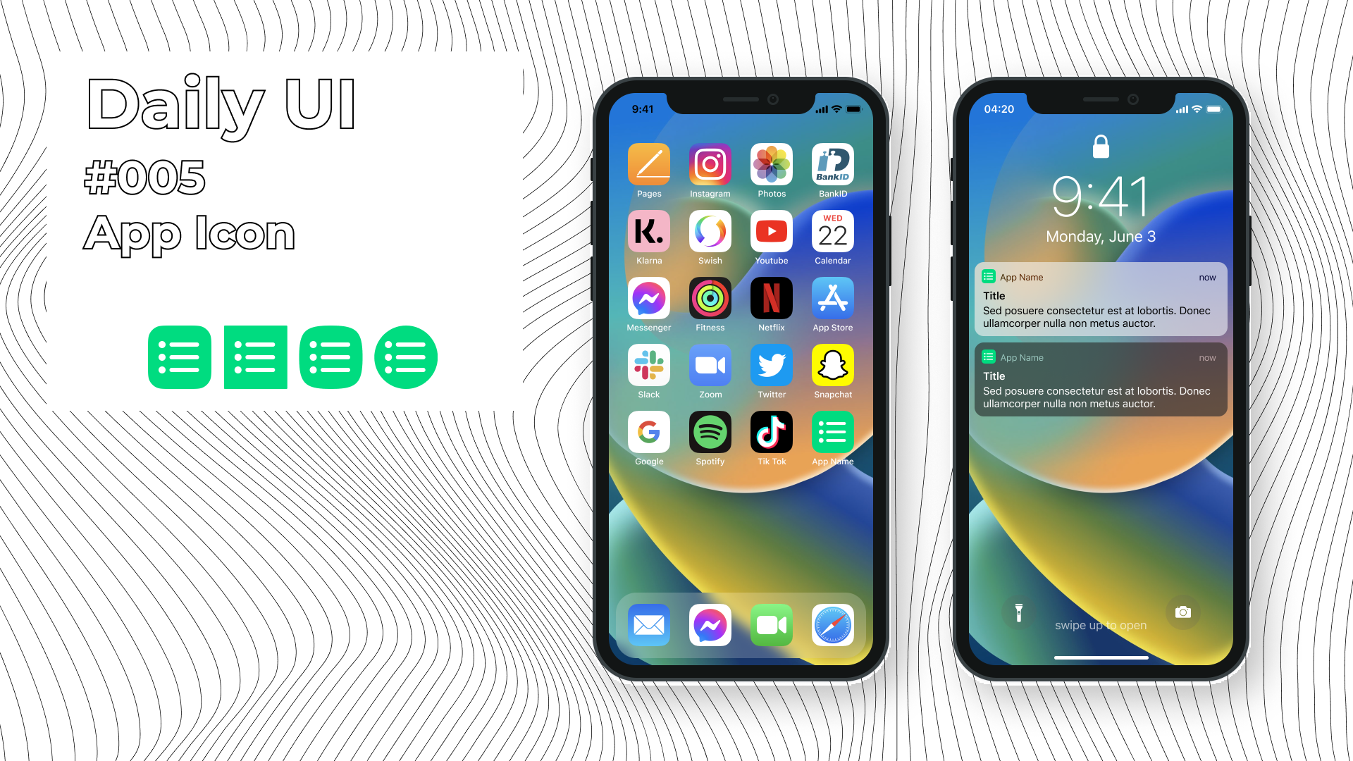 An image from my daily UI challenge.