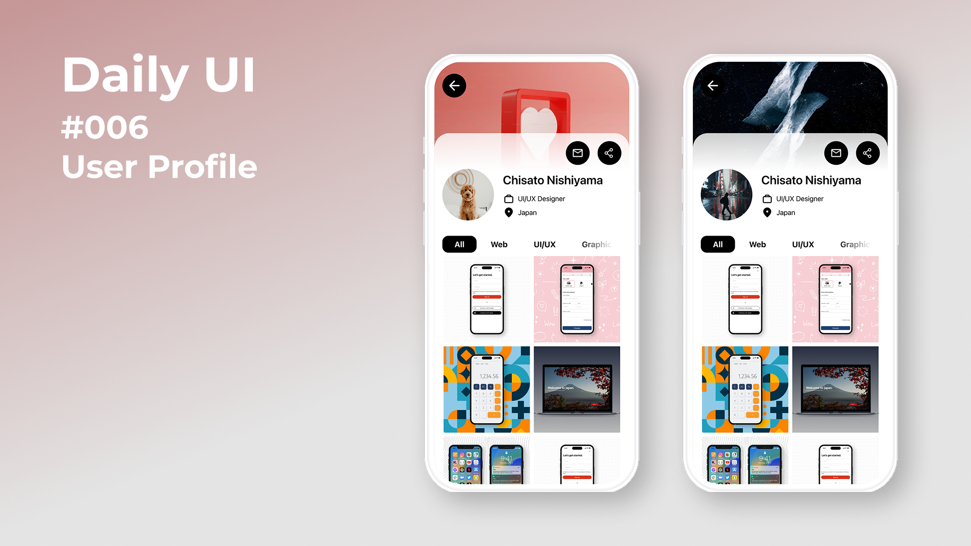 An image from my daily UI challenge.