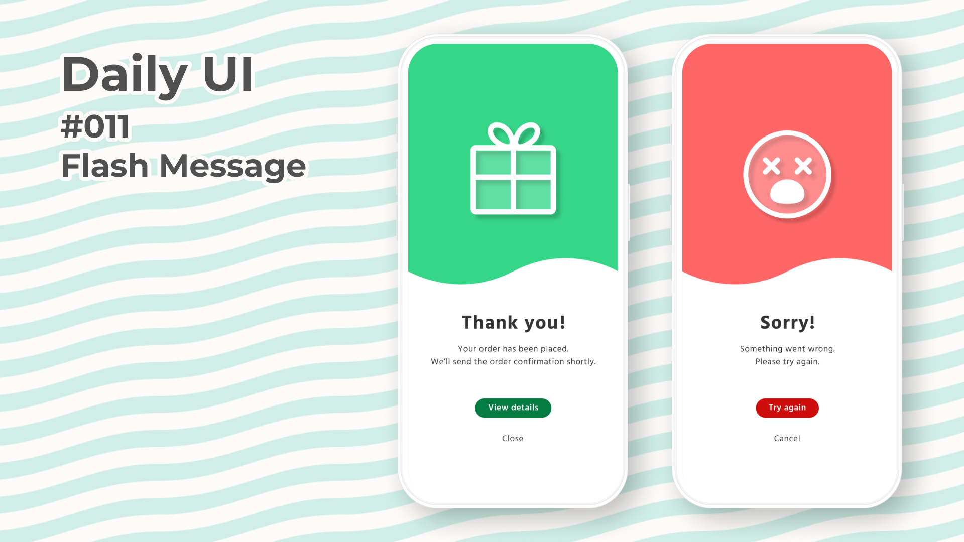 An image from my daily UI challenge.