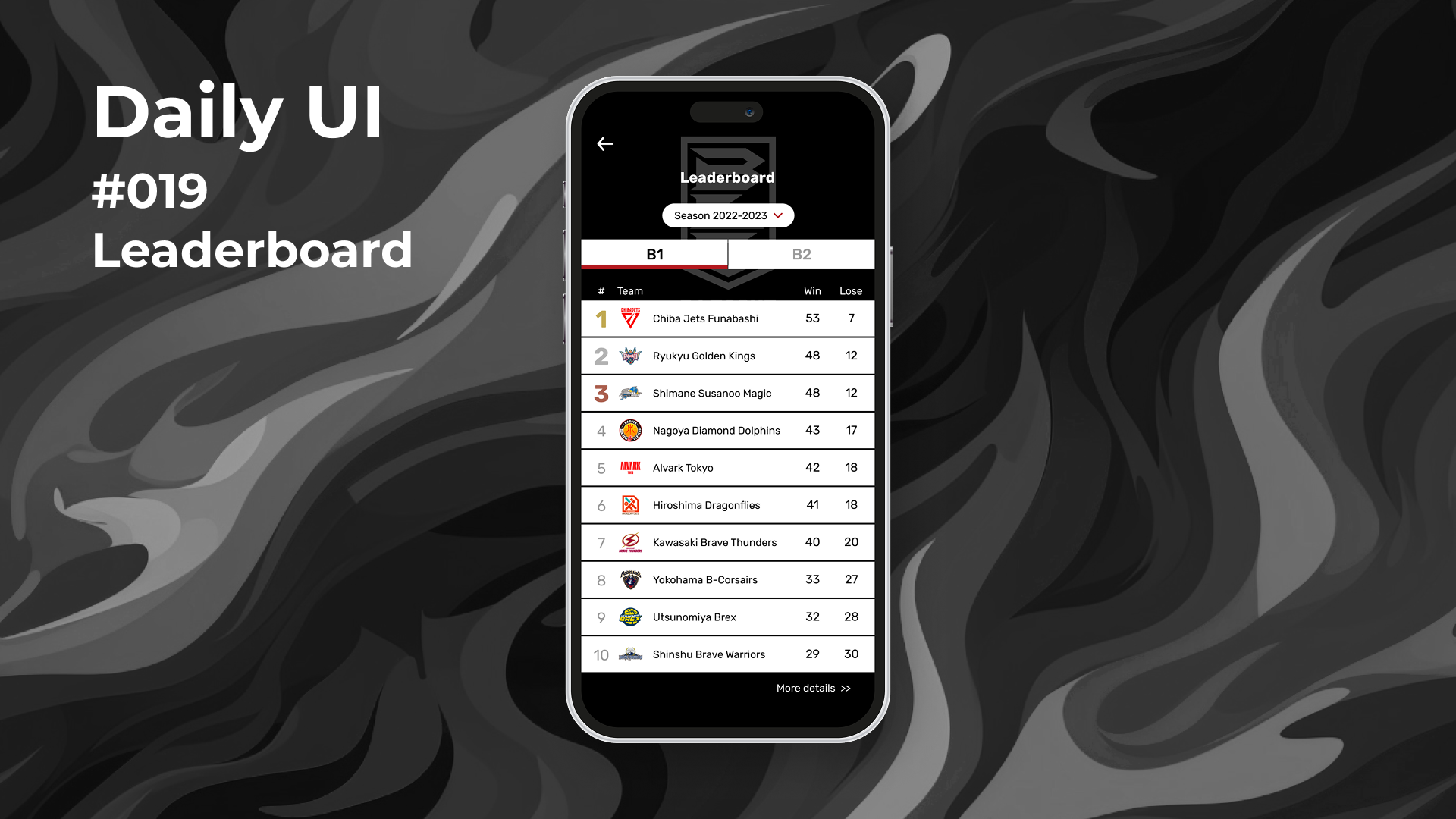 An image from my daily UI challenge.